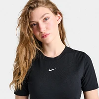 Nike Sportswear Women's Essential Slim Crop T-Shirt / Black