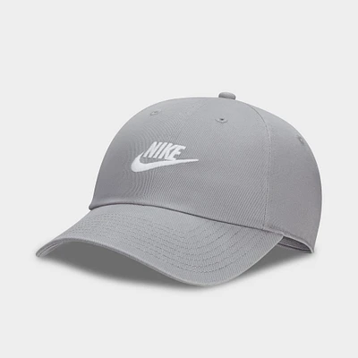 Nike Unstructured Futura Wash Cap Particle Grey / White