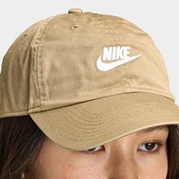 Nike Club Unstructured Futura Wash Cap Beige/ White