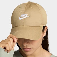 Nike Club Unstructured Futura Wash Cap Beige/ White