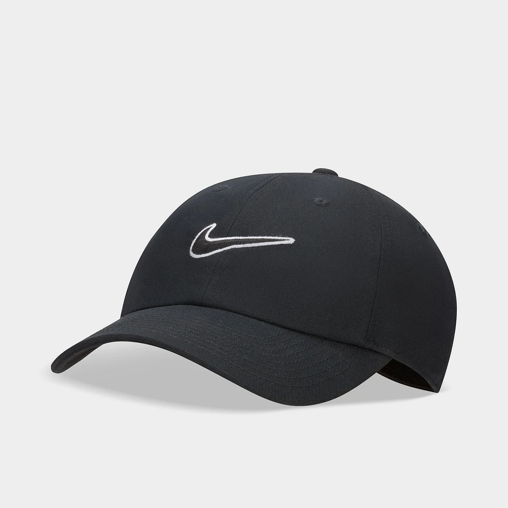 Nike Club Unstructured Swoosh Cap Black /