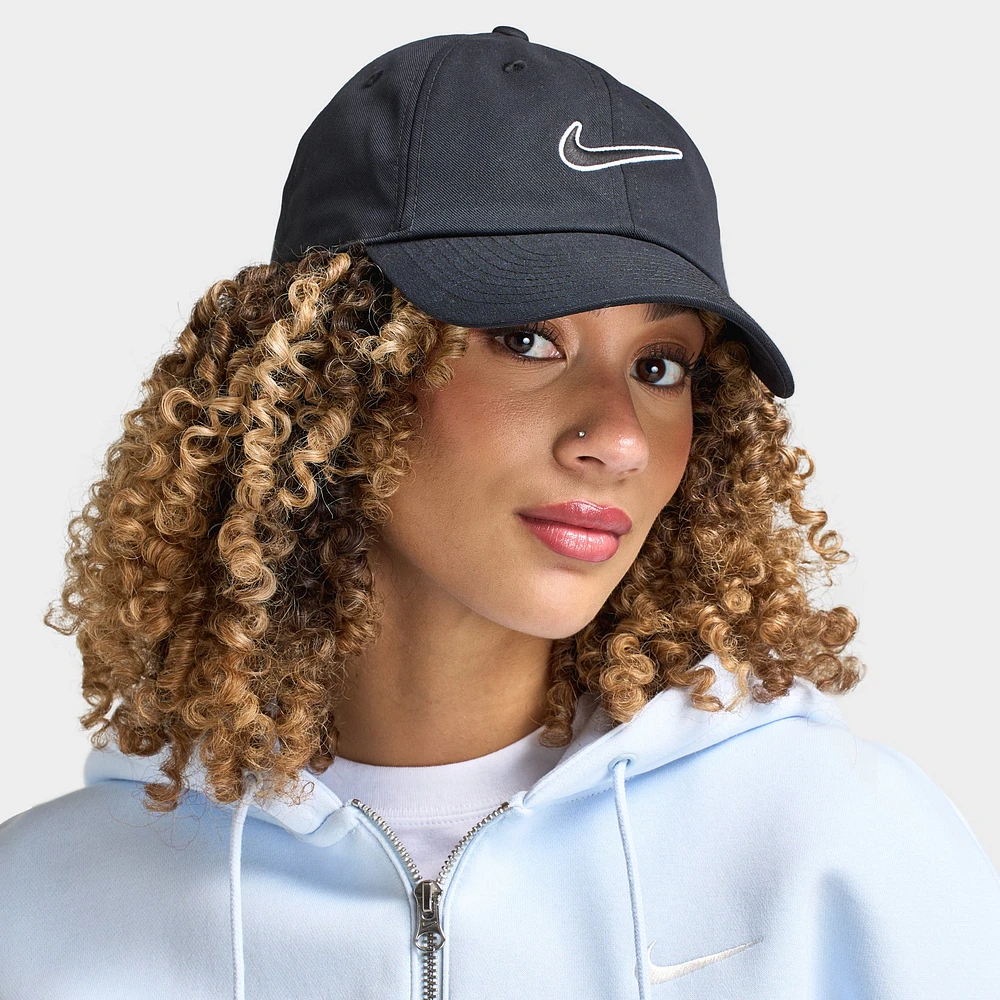 Nike Club Unstructured Swoosh Cap Black /