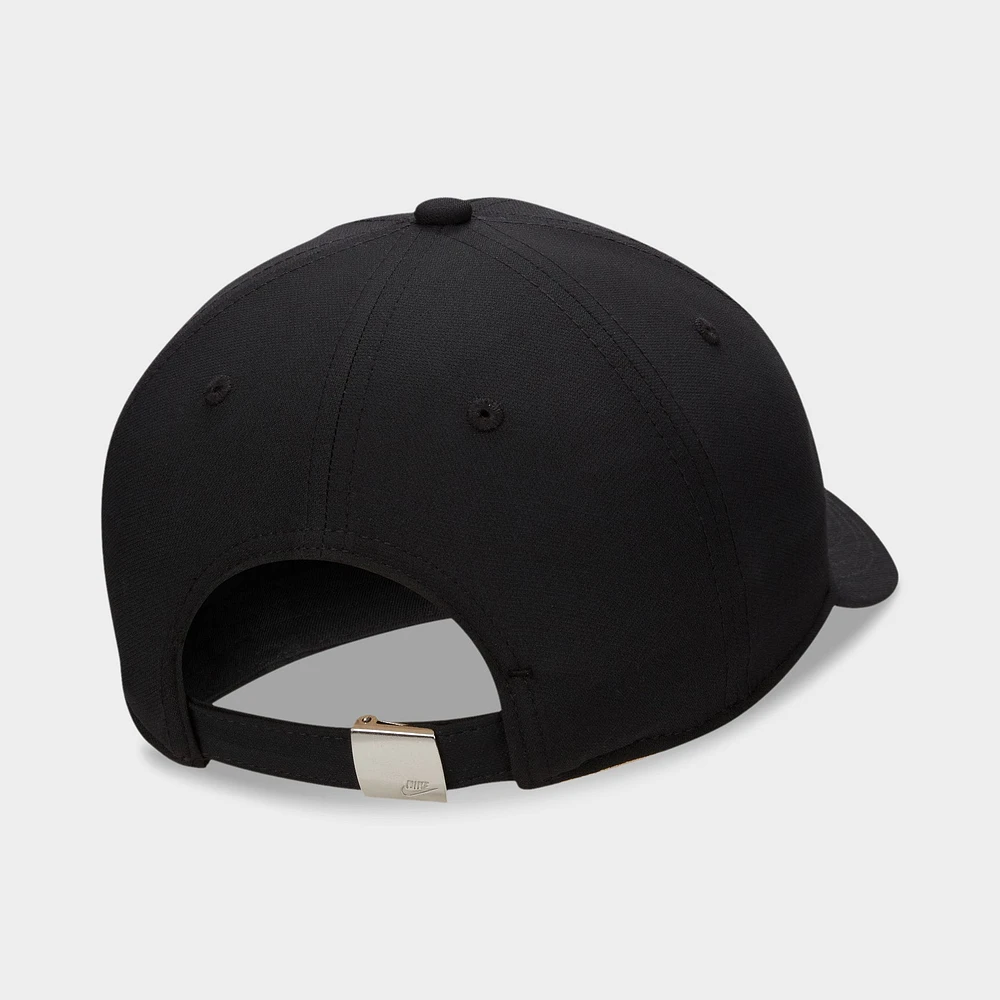 Nike Structured Metal Logo Cap Black / Metallic Silver