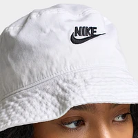 Nike Futura Washed Bucket Hat White / Black