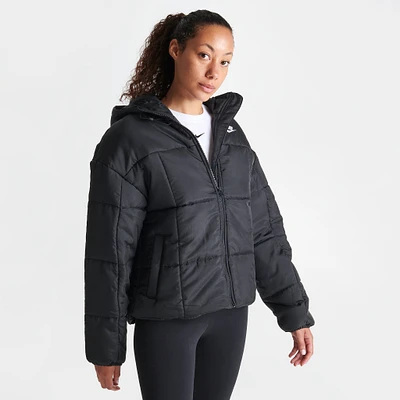 Nike Sportswear Women's Therma-FIT Classic Puffer Jacket Black / White