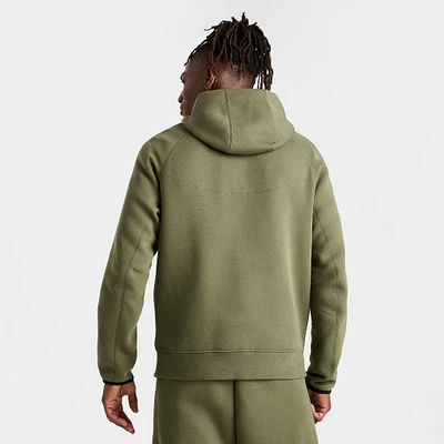 Nike Sportswear Tech Fleece Windrunner Full Zip Hoodie Medium Olive / Black