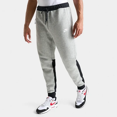 Nike Sportswear Tech Fleece Slim Fit Joggers Dark Grey Heather / Black - White