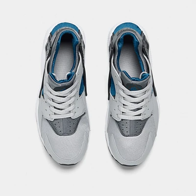 Nike Huarache Run GS Light Smoke Grey / Dark Marina Blue