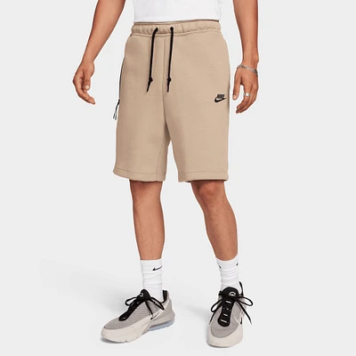 Nike Sportswear Tech Fleece Shorts Khaki / Black