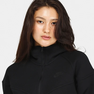 Nike Sportswear Women's Tech Fleece Windrunner Full Zip Hoodie Black /