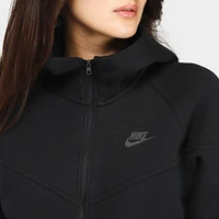 Nike Sportswear Women's Tech Fleece Windrunner Full Zip Hoodie Black /