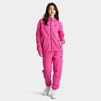 Nike Sportswear Women's Tech Fleece Windrunner Full Zip Alchemy Pink / Black