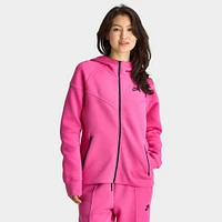 Nike Sportswear Women's Tech Fleece Windrunner Full Zip Alchemy Pink / Black