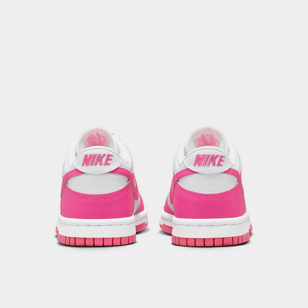 Nike Dunk Low GS White / Laser Fuchsia