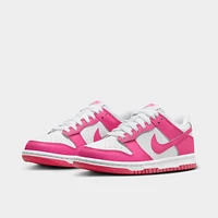 Nike Dunk Low GS White / Laser Fuchsia
