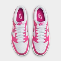 Nike Dunk Low GS White / Laser Fuchsia