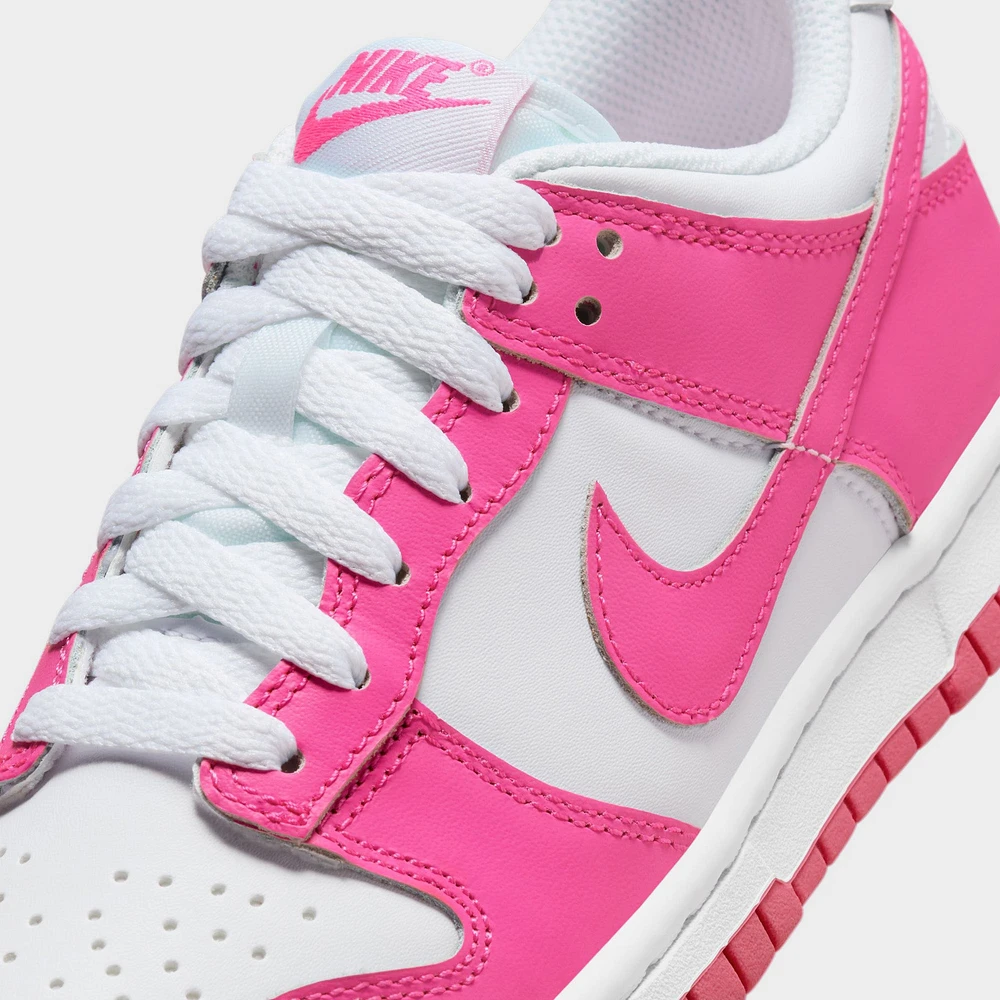 Nike Dunk Low GS White / Laser Fuchsia