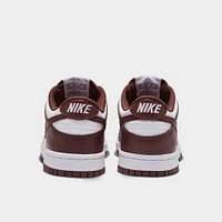 Nike Dunk Low GS White / Redwood - Gym Red