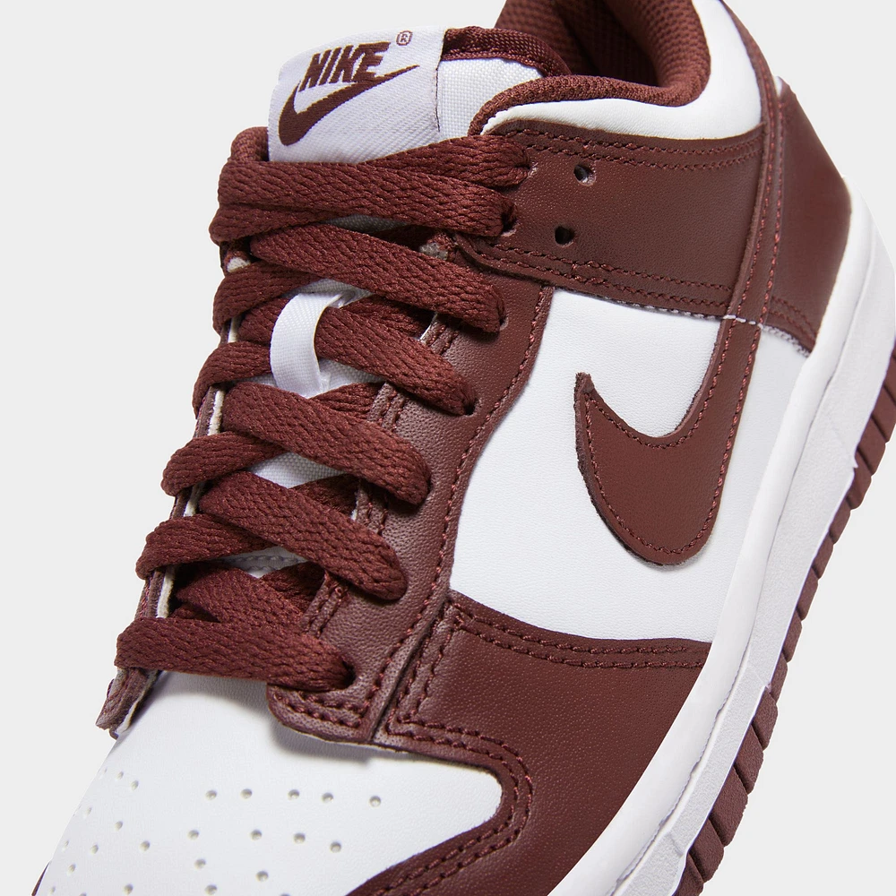 Nike Dunk Low GS White / Redwood - Gym Red