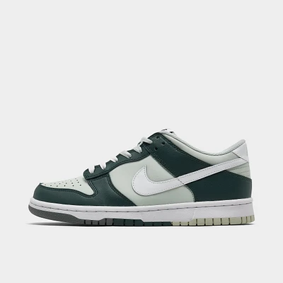 Nike Dunk Low GS Deep Jungle / White - Light Silver