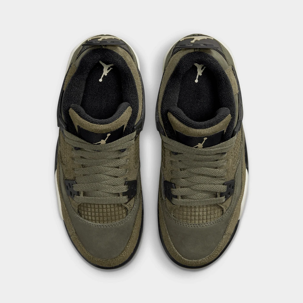Jordan 4 Retro SE Craft GS Medium Olive / Pale Vanilla - Cargo Khaki