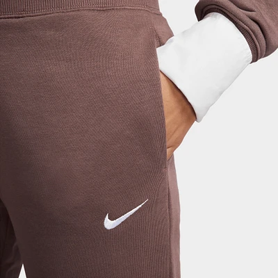 Nike Sportswear Women's Phoenix Fleece High-Waisted Joggers Plum Eclipse / White