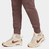 Nike Sportswear Women's Phoenix Fleece High-Waisted Joggers Plum Eclipse / White