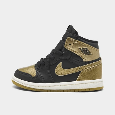 Jordan 1 High OG TD Black / Metallic Gold - Sail