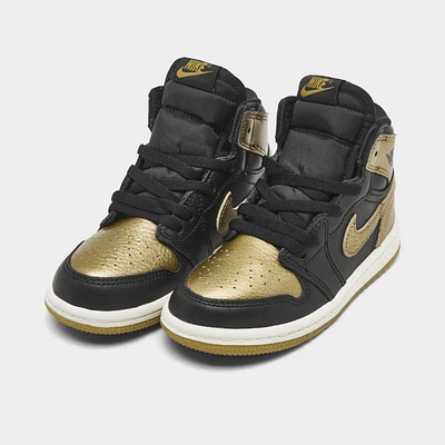 Jordan 1 High OG TD Black / Metallic Gold - Sail