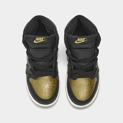 Jordan 1 High OG TD Black / Metallic Gold - Sail