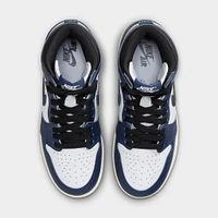 Jordan 1 High OG GS Midnight Navy / Black - White