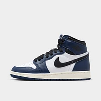 Jordan 1 High OG GS Midnight Navy / Black - White