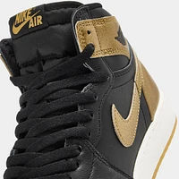 Jordan 1 High OG GS Black / Metallic Gold - Sail