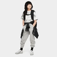 Nike Junior Girls' Club Fleece Loose Pants / Dark Grey Heather