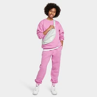 Nike Junior Girls' Club Fleece Loose Pants Magic Flam