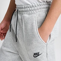Nike Sportswear Junior Girls' Tech Fleece Joggers Dark Grey Heather / Black