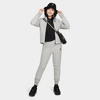 Nike Sportswear Junior Girls' Tech Fleece Full Zip Hoodie / Dark Grey Heather