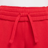 Nike Juniors' Club Fleece Joggers University Red / White