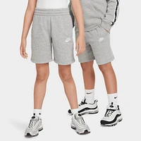 Nike Sportswear Juniors' Club Fleece Shorts Dark Grey Heather / White