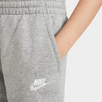 Nike Sportswear Juniors' Club Fleece Shorts Dark Grey Heather / White