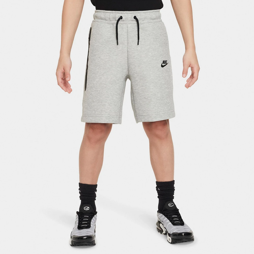 Nike Sportswear Junior Boys' Tech Fleece Shorts Dark Grey Heather / Black