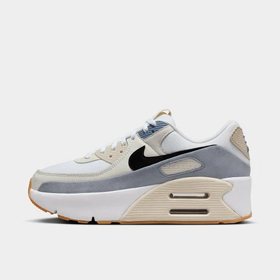 Nike Air Max 90 LV8 Women's White / Black - Ashen Slate