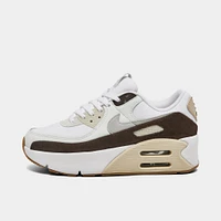 Nike Women's Air Max 90 LV8 White / Photon Dust - Baroque Brown