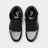 Jordan Women's 1 Retro High OG Black / Medium Grey - White