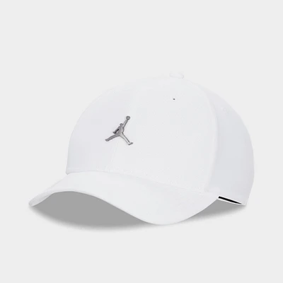 Jordan Rise Metal Jumpman Cap White / Gunmetal