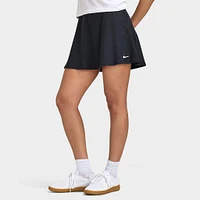 Nike Victory Women's Dri-FIT Short Flouncy Tennis Skirt Black / White