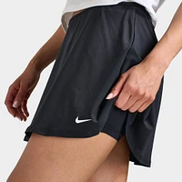 Nike Victory Women's Dri-FIT Short Flouncy Tennis Skirt Black / White