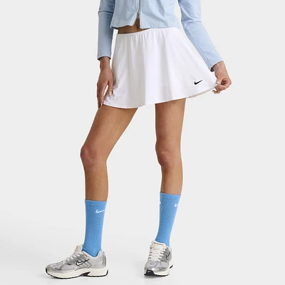 Nike Victory Women's Dri-FIT Short Flouncy Tennis Skirt / White