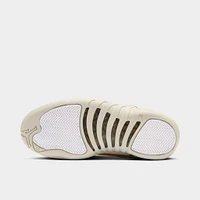 Jordan Women's 12 Retro Phantom / Metallic Gold - White