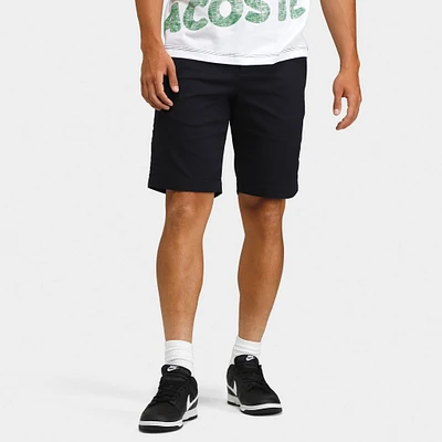 Lacoste Slim Fit Stretch Cotton Bermuda Shorts / Navy Blue